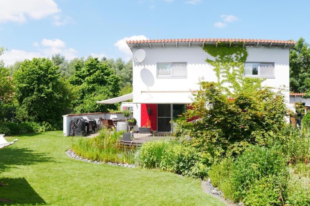Luxurioeses Ferienhaus Am Ems Jade Kanal Sande Bagian luar foto