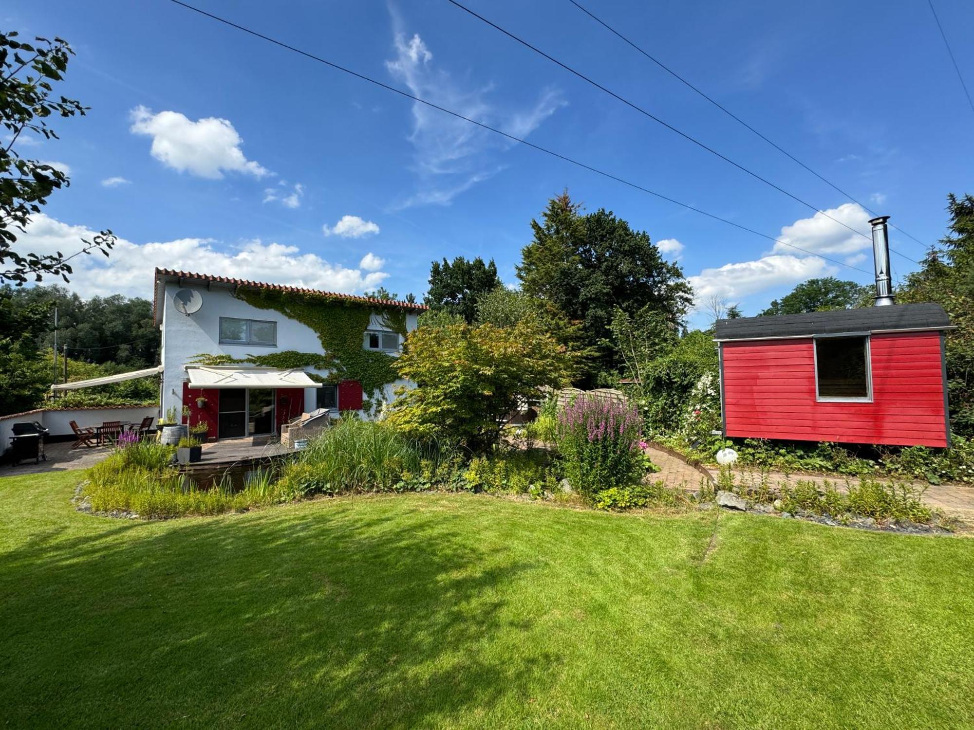 Luxurioeses Ferienhaus Am Ems Jade Kanal Sande Bagian luar foto