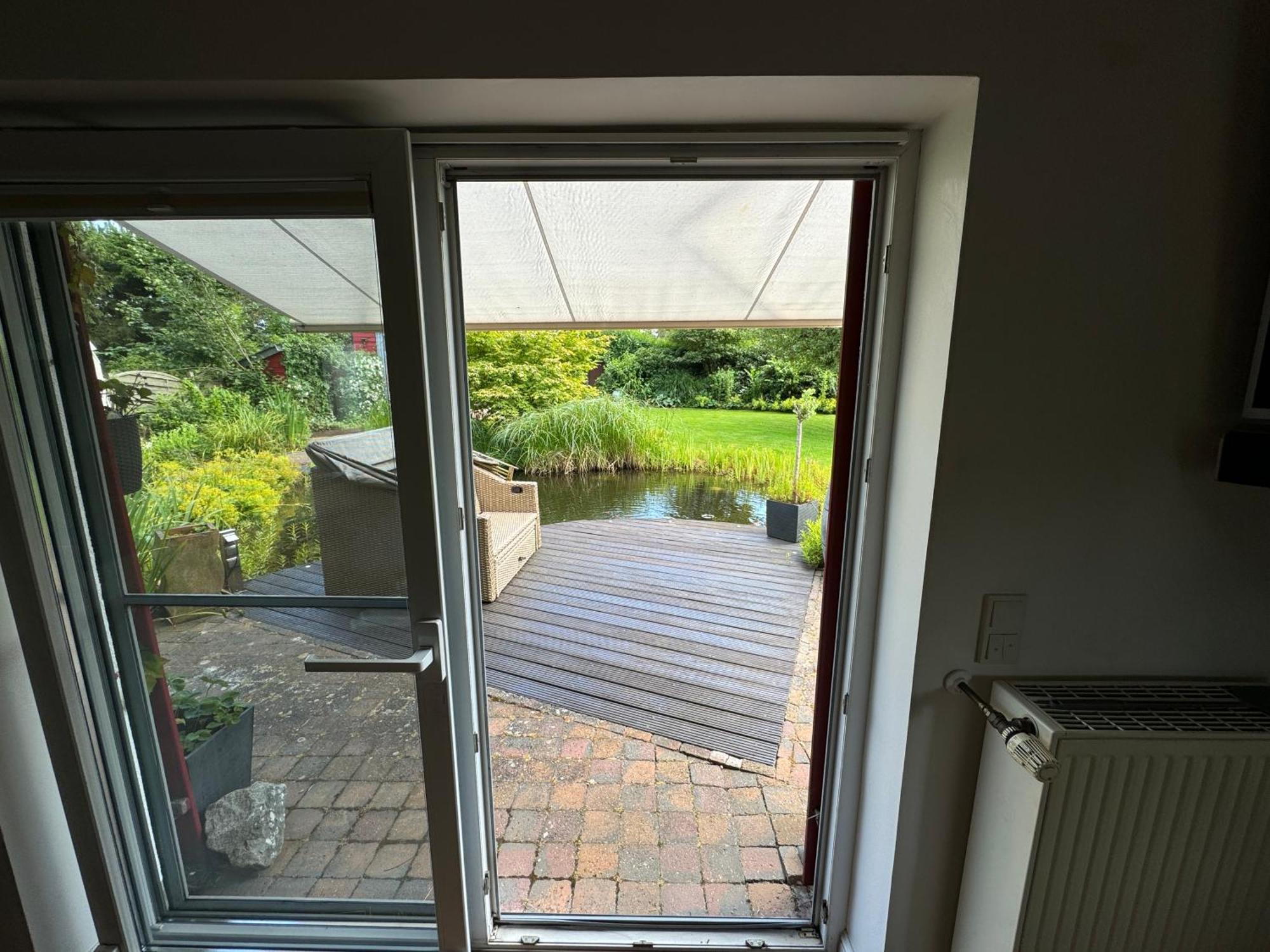 Luxurioeses Ferienhaus Am Ems Jade Kanal Sande Bagian luar foto